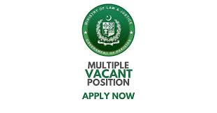 Latest Ministry of Law & Justice Legal Posts Islamabad 2025